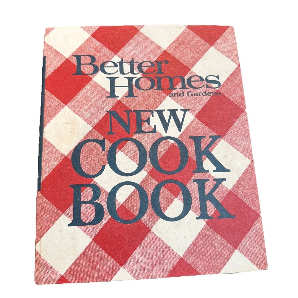 Vtg 1970 3rd‎ Printing Better Homes & Gardens New Cook Book 5 Ring Binder